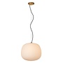 Lucide ELYSEE - Hanglamp - Ø 38 cm - 1xE27 - Opaal