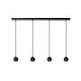 Lucide FAVORI - Hanglamp - 4xGU10 - Zwart