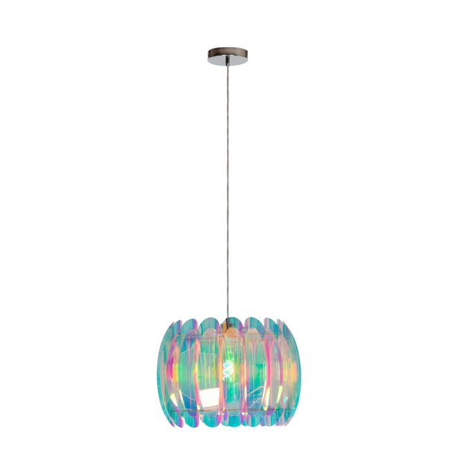 Lucide GLINSTAR - Hanglamp - Ø 40 cm - 1xE27 - Multicolor
