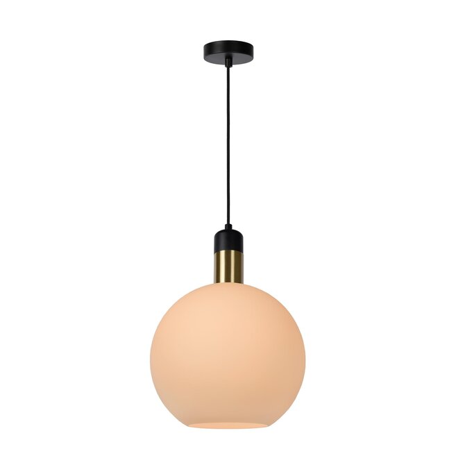 Lucide JULIUS - Hanglamp - Ø 28 cm - 1xE27 - Opaal