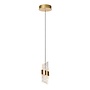 Lucide KLIGANDE - Hanglamp - Ø 13 cm - LED - 1x9W 2700K - Mat Goud / Messing