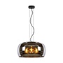 Lucide OLIVIA - Hanglamp - Ø 50 cm - 3xE27 - Fumé