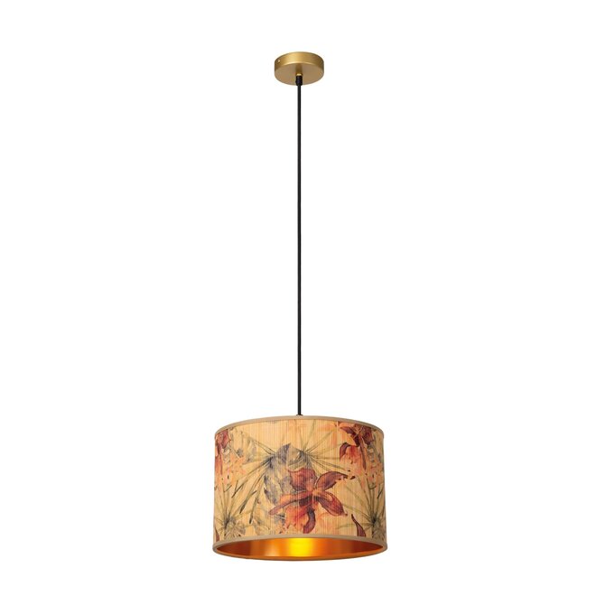 Lucide TANSELLE - Hanglamp - Ø 30 cm - 1xE27 - Multicolor
