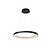 Lucide VIDAL - Hanglamp - Ø 58 cm - LED Dimb. - 1x48W 2700K - Zwart