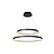 Lucide VIDAL - Hanglamp - Ø 78 cm - LED Dimb. - 1x92W 2700K - Zwart