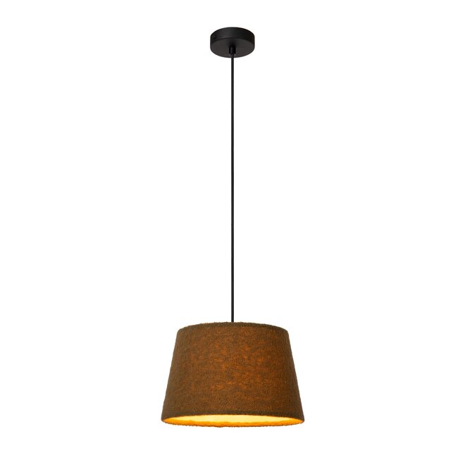 Lucide WOOLLY - Hanglamp - Ø 28 cm - 1xE27 - Groen