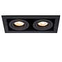 Lucide CHIMNEY - Inbouwspot - 2xGU10 - Zwart