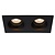 Lucide EMBED - Inbouwspot - 2xGU10 - Zwart