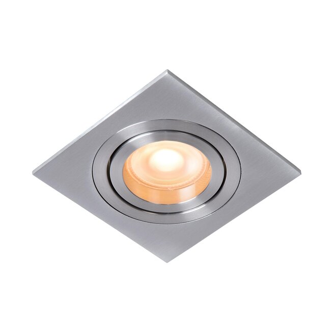 Lucide TUBE - Inbouwspot - 1xGU10 - Mat chroom