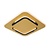 Lucide ANDREAS - Plafonnière - LED - 1x30W 2700K - Mat Goud / Messing