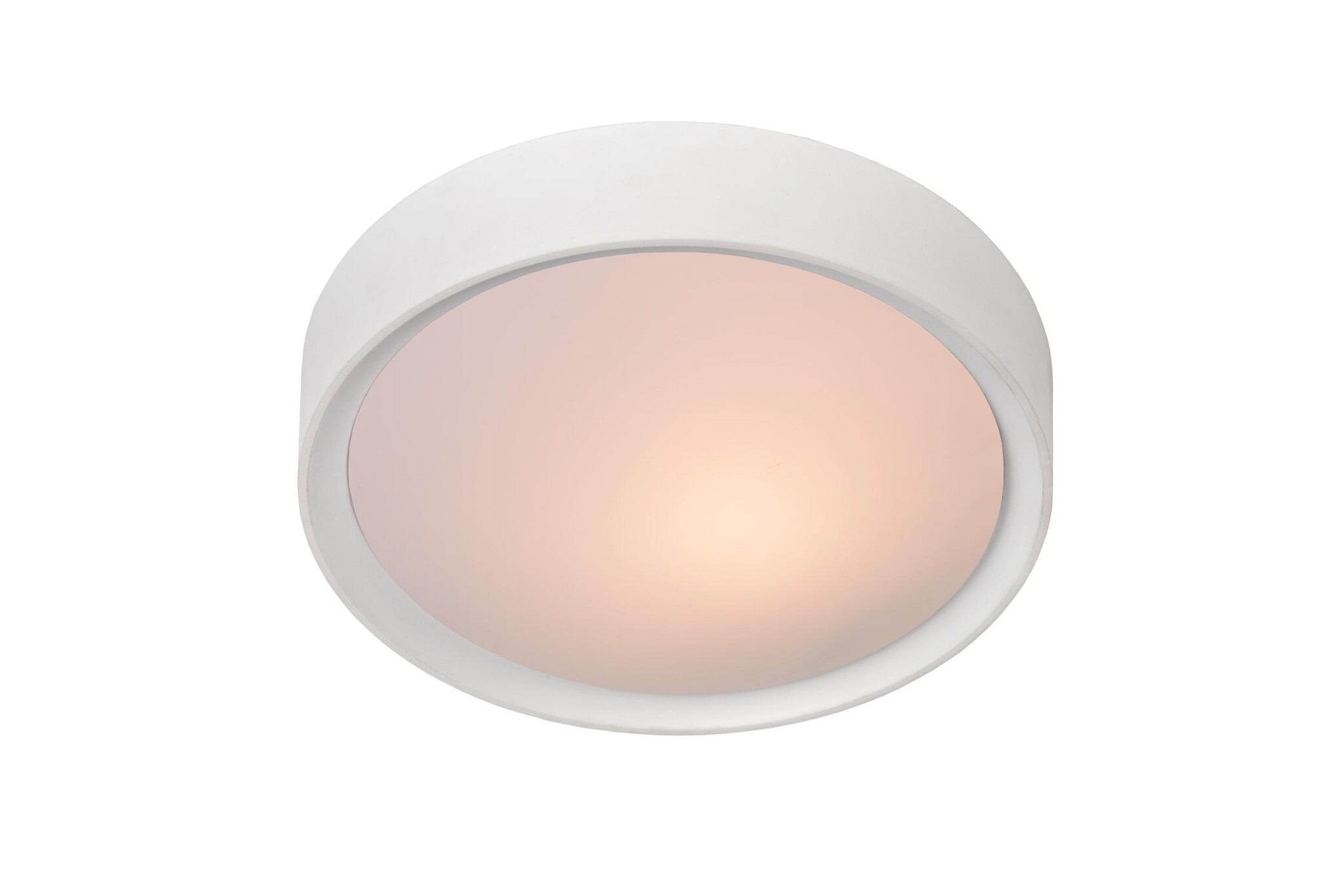 Lucide LEX - Plafonnière - Ø 25 cm - 1xE27 - Wit