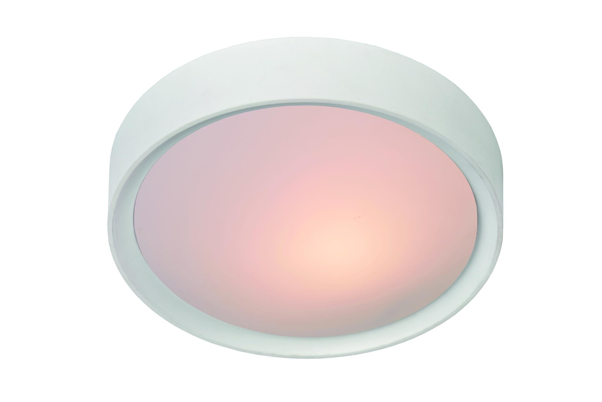Lucide LEX - Plafonnière - Ø 33 cm - 2xE27 - Wit
