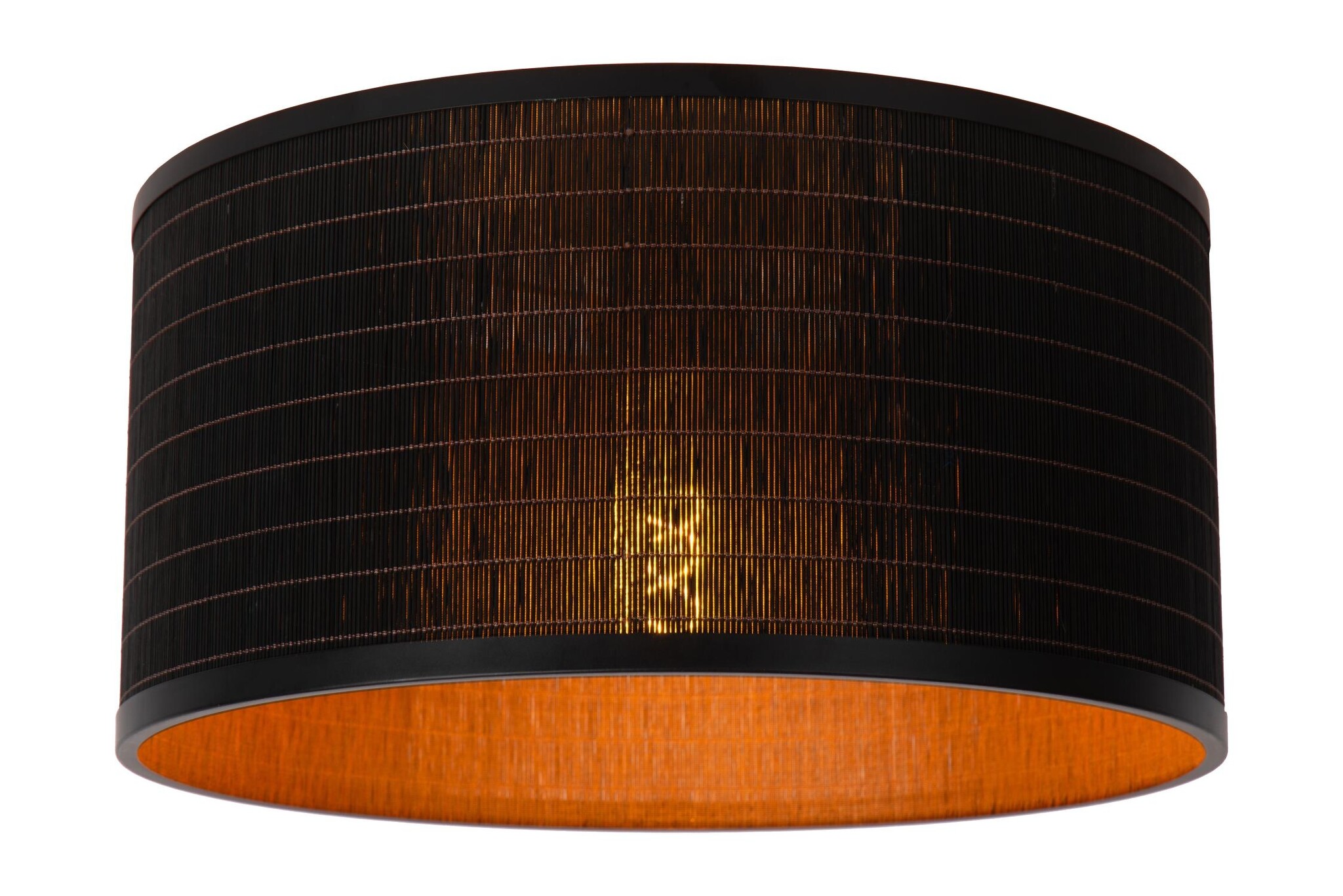 Lucide TAGALOG - Plafonnière - Ø 40 cm - 1xE27 - Zwart