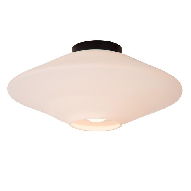 Lucide TREVOR - Plafonnière - Ø 42 cm - 1xE27 - Opaal