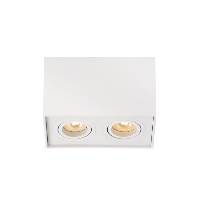 Lucide TUBE - Plafondspot - 2xGU10 - Wit