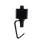 Lucide TRACK Hanglampadapter - 1-fase Railsysteem / Railverlichting - Zwart (Uitbreiding)