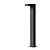 Lucide TEXAS - Sokkellamp Buiten - LED - 1x7W 3000K - IP54 - Antraciet