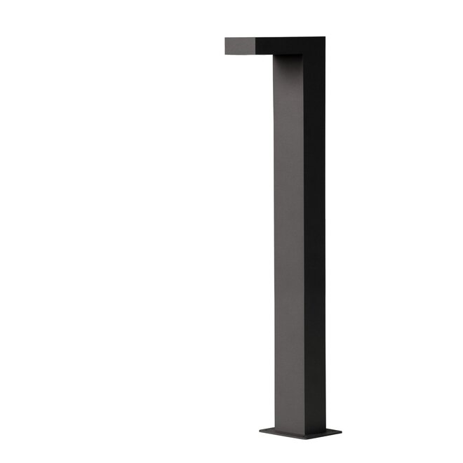 Lucide TEXAS - Sokkellamp Buiten - LED - 1x7W 3000K - IP54 - Antraciet