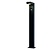 Lucide TEXAS-IR - Sokkellamp Buiten - LED - 1x7W 3000K - IP54 - Bewegingssensor - Antraciet