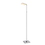 Lucide AARON - Leeslamp - LED Dim to warm - 1x12W 2700K/4000K - Chroom