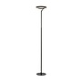 Lucide CELESTE - Vloerlamp - Ø 28 cm - LED Dimb. - 1x21W 2700K - Zwart