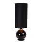 Lucide ESTERAD - Vloerlamp - Ø 34 cm - 1xE27 - Zwart