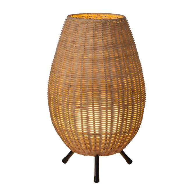 Lucide COLIN - Tafellamp - Ø 22 cm - 1xG9 - Naturel