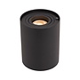 Lucide TUBE - Tafellamp - Ø 9,6 cm - LED Dimb. - GU10 - 1x5W 2600K/2800K - 3 StepDim - Zwart