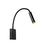 Lucide ALEC - Wandspot - LED - G9 - 1x3W 2700K - Zwart