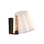 Lucide KORGIS - Wandlamp Badkamer - LED - 1x10W 3000K - IP44 - Transparant