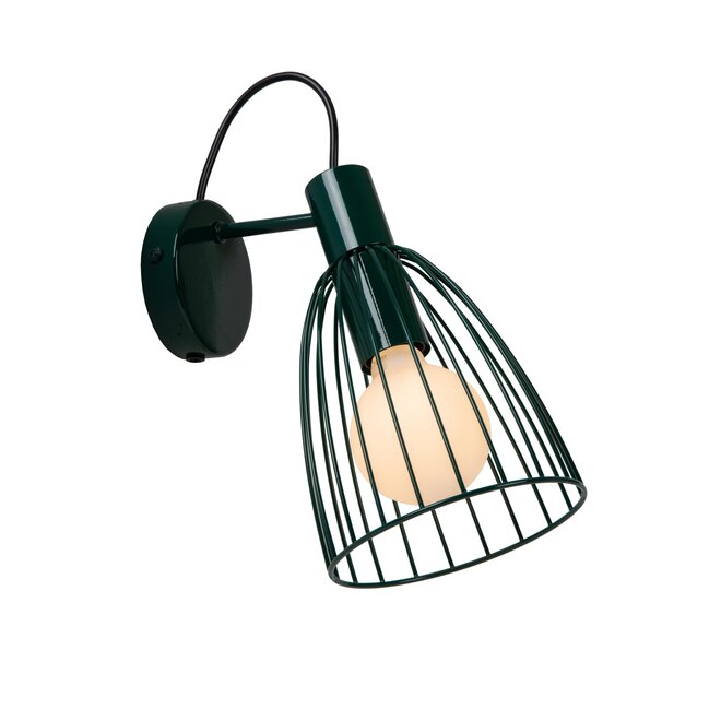 Lucide MACARONS - Wandlamp - 1xE27 - Groen