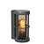 Lucide NAVI - Wandlamp Buiten - 1xE27 - IP54 - Antraciet