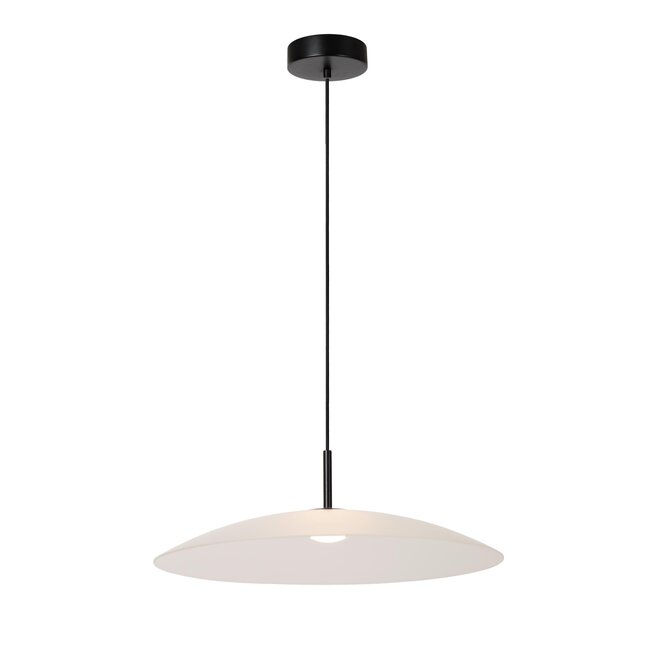 Lucide MENGA - Hanglamp - Ø 60 cm - LED Dimb. - 1x20W 2600K/2900K - Opaal