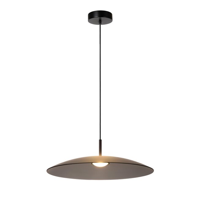 Lucide MENGA - Hanglamp - Ø 60 cm - LED Dimb. - 1x20W 2600K/2900K - Fumé