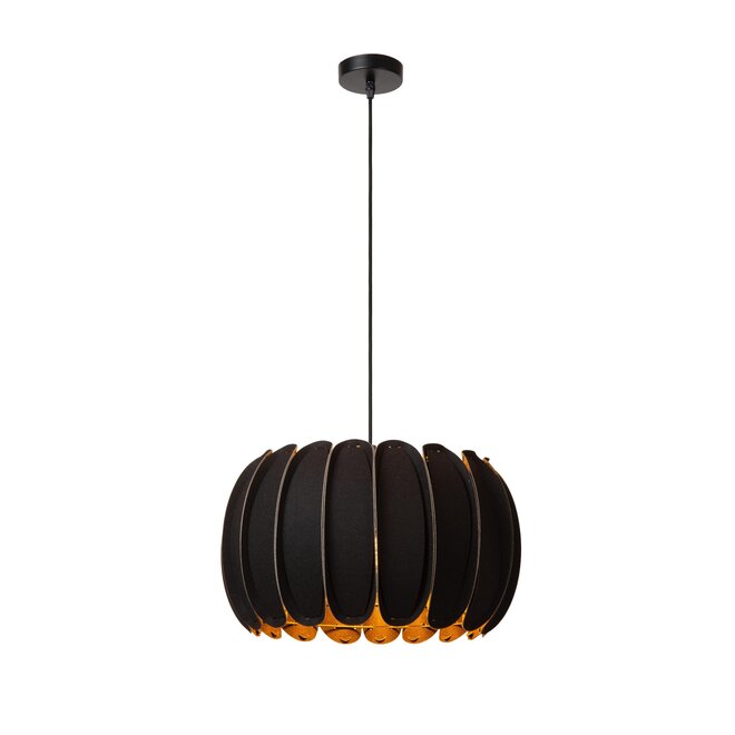 Lucide SPENCER - Hanglamp - Ø 40 cm - 1xE27 - Zwart