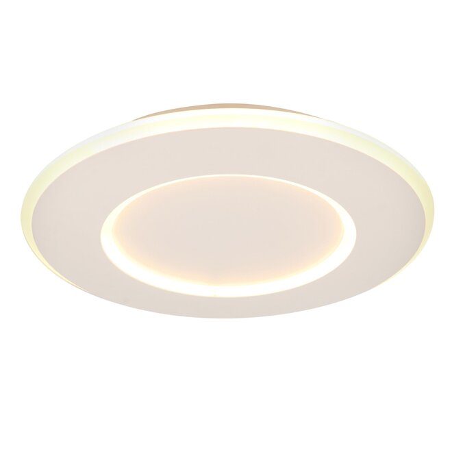 Lucide AXELLE - Plafonnière - Ø 39,6 cm - LED Dimb. - 1x24W 2700K - 3 StepDim - Wit