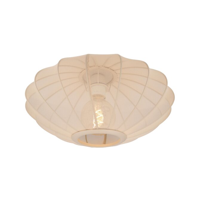 Lucide CORINA - Plafonnière - Ø 40 cm - 1xE27 - Beige