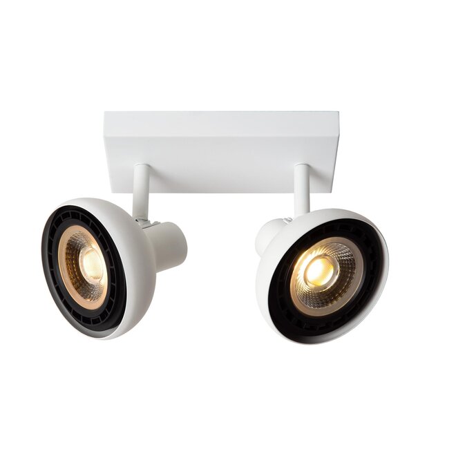 Lucide SENSAS - Plafondspot - 2xGU10 (ES111) - Wit