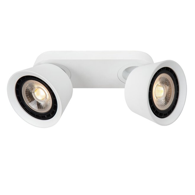 Lucide TRIGONO - Plafondspot - 2xGU10 (ES111) - Wit