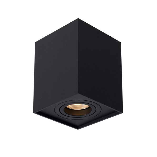 Lucide TUBE - Plafondspot - 1xGU10 - Zwart