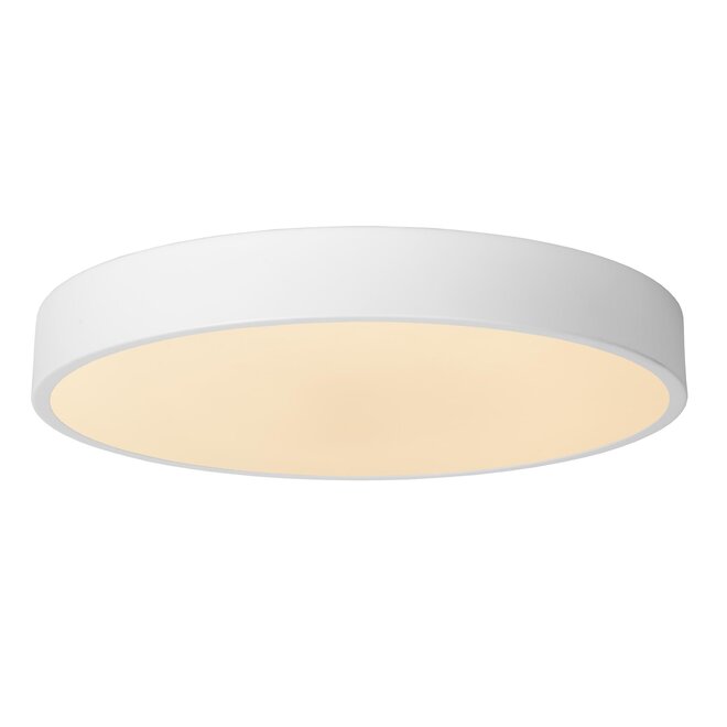 Lucide UNAR - Plafonnière - Ø 39,5 cm - LED Dimb. - 1x24W 2700K - 3 StepDim - Wit