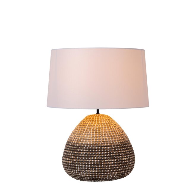 Lucide MADUKA - Tafellamp - 1xE27 - Naturel