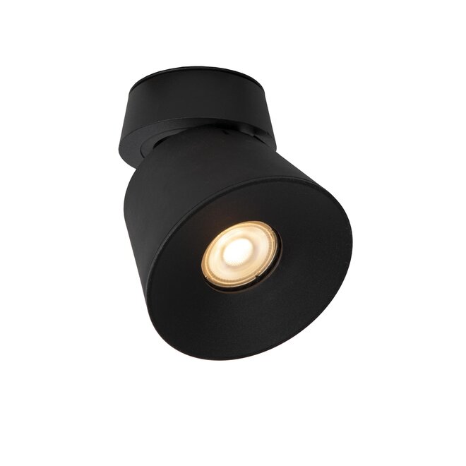 Lucide TRIGONO - Plafondspot - Ø 10,5 cm - 1xGU10 - Zwart