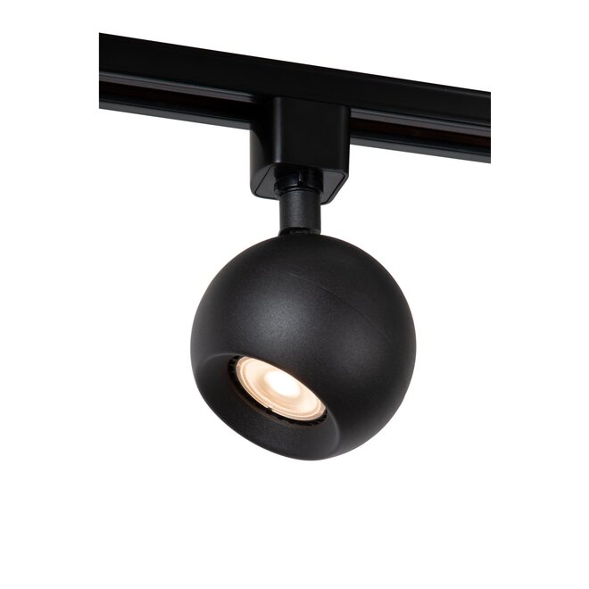 Lucide TRACK FAVORI Railspot - 1-fase Railsysteem / Railverlichting - 1xGU10 - Zwart (Uitbreiding)