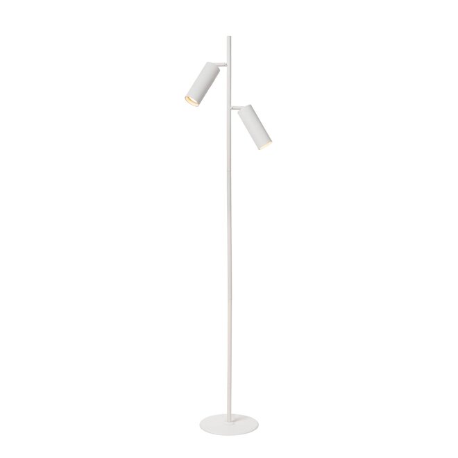 Lucide CLUBS - Vloerlamp - 2xGU10 - Wit