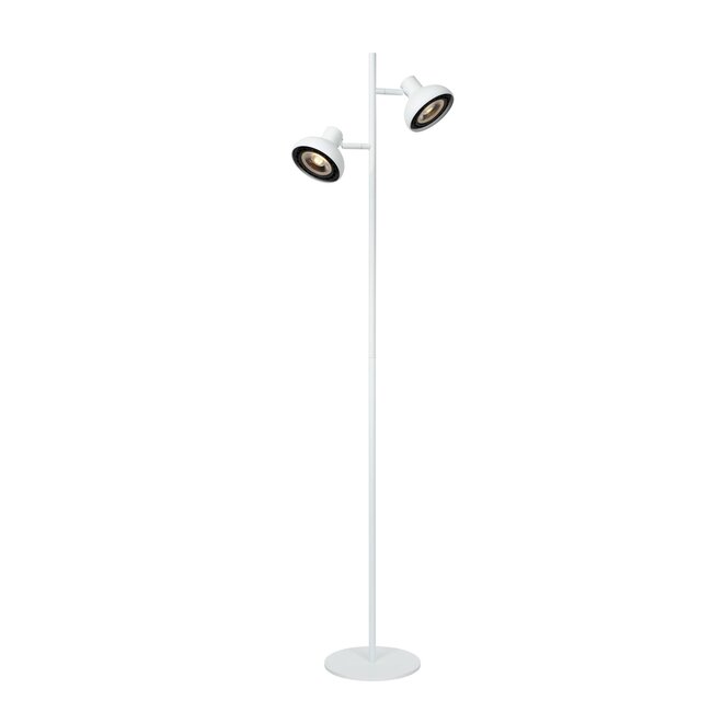 Lucide SENSAS - Vloerlamp - 2xGU10 (ES111) - Wit