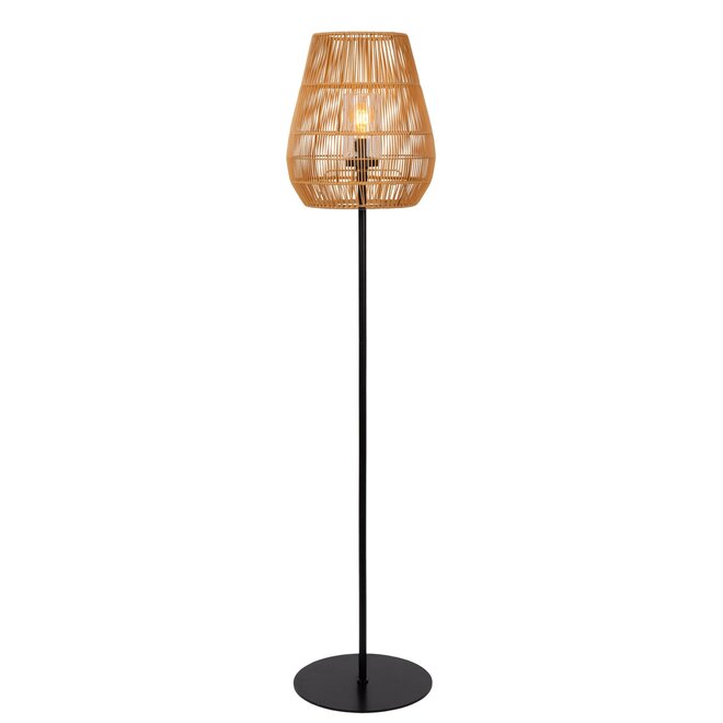 Lucide NERIDA - Vloerlamp Buiten - Ø 35 cm - 1xE27 - IP44 - Naturel