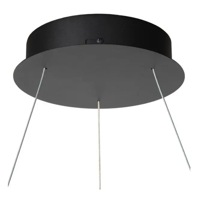 Lucide VIDAL - Hanglamp - Ø 58 cm - LED Dimb. - 1x48W 2700K - Zwart