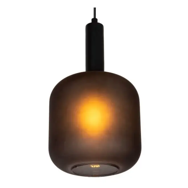 Lucide ELOISE - Hanglamp - Ø 40 cm - 3xE27 - Zwart