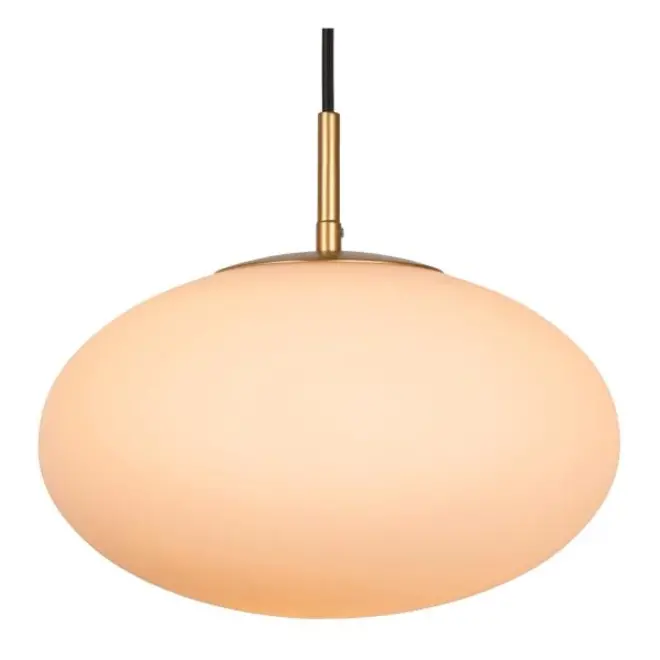 Lucide ELYSEE - Hanglamp - Ø 55 cm - 3xE27 - Opaal